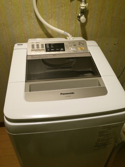 縦型洗濯機パナソニックNA-FA90H1のレビュー。その３: テリーの住まい 